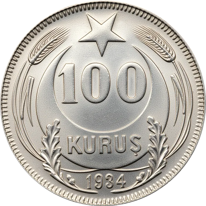 100 Kuruş (Orta Yıldız)